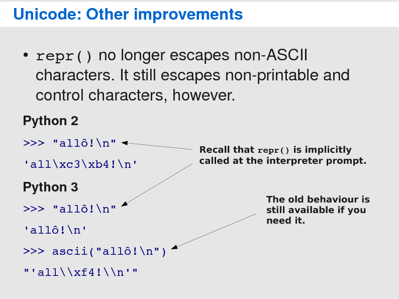 Porting your code to Python 3